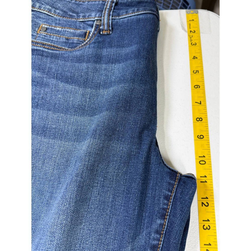 KUT from the Kloth Natalie Bootcut Jeans Womens 12 High Rise Fab Ab Medium Wash - Picture 4 of 9